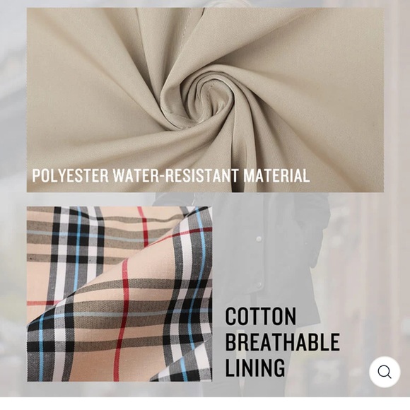 Women's Long Hooded Anorak Style Windbreaker Jacket | Outdoor Raincoat - Picture 4 of 10